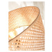 Stolová lampa bambusovým tienidlom v prírodnej farbe (výška 38 cm) Java – Good&amp;Mojo