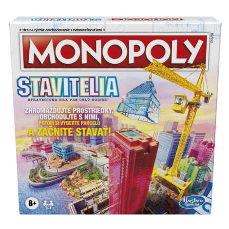 Hasbro Monopoly stavitelia