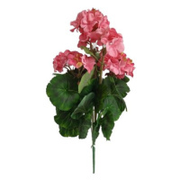 Umelá kvetina Muškát svetloružová, 47 cm