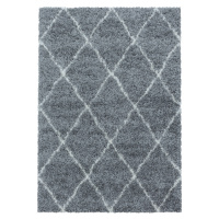 Kusový koberec Alvor Shaggy 3401 grey Rozmery koberca: 120x170