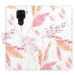 Flipové puzdro iSaprio - Ornamental Flowers - Xiaomi Redmi Note 9
