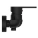 Eisl - Vodovodná batérie sprchová nástenná čierna matná DENVER, rozteč 150mm (44406) 44406