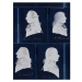 MINDTHEGAP Dutch Portraits Blue - tapeta