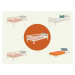 Benlemi Jednolôžková posteľ z dreva SAFE 5v1 so zábranou a prístelkou Zvoľte farbu: Transparentn