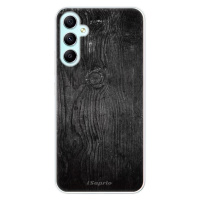 Odolné silikónové puzdro iSaprio - Black Wood 13 - Samsung Galaxy A34 5G