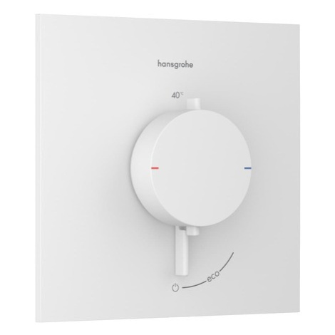 Sprchová batéria Hansgrohe Ecostat Comfort E bez podomietkového telesa matná biela 33710700