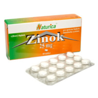 NATURICA Zinok 25 mg 60 tabliet