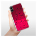 Neónové púzdro Pink iSaprio - Fancy - black - iPhone X