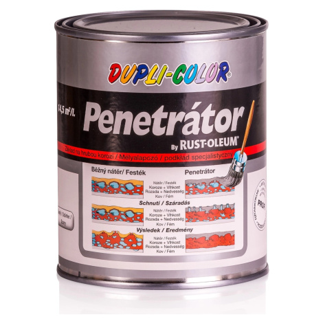 DUPLI-COLOR Penetrátor korózie Alkyton, sivá, 750 ml