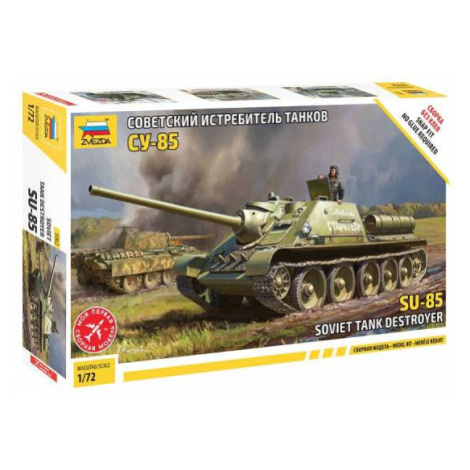 Model Kit military 5062 - Soviet tank destroyer SU-85 (1:72) Zvezda