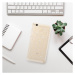Odolné silikónové puzdro iSaprio - Abstract Triangles 03 - white - Xiaomi Redmi 4X