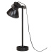 vidaXL Stolová lampa 25 W čierna 15x15x55 cm E27