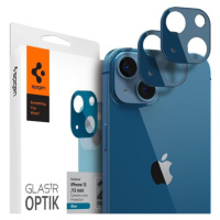 Spigen tR Optik 2 Pack tvrdené sklo na fotoaparát iPhone 13/13 mini modré