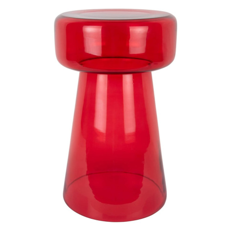 Sklenený okrúhly odkladací stolík ø 30 cm Corcho  – Leitmotiv