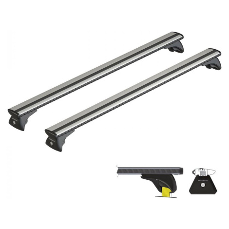 NORDRIVE SILENZIO IN-RAIL, COMPLETE SET ALUMINIUM ROOF BARS - M - EVOS IA