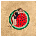 Plážová deka v tvare melóna Big Mouth Inc., ⌀ 152 cm