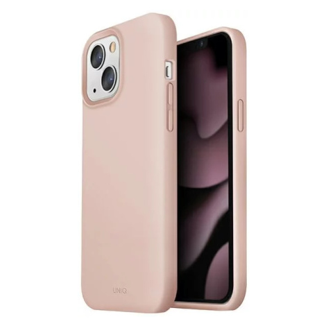 Kryt UNIQ case Lino iPhone 13 6,1" blush pink (UNIQ-IP6.1HYB(2021)-LINOPNK)