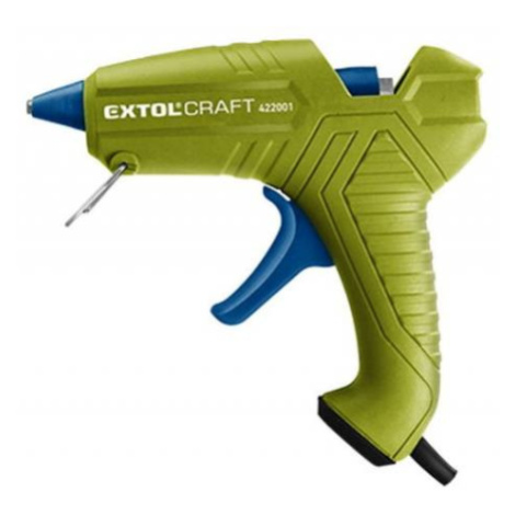 EXTOL CRAFT Lepiaca tavná pištoľ, max. príkon 100 W, pracovný príkon 40 W, tavné tyčinky priemer Extol Premium
