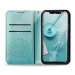 Diárové puzdro na Samsung Galaxy A32 5G MEZZO mandala zelené