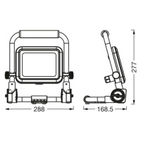 Ledvance LED-Worklight Value R-Stand reflektor 30W