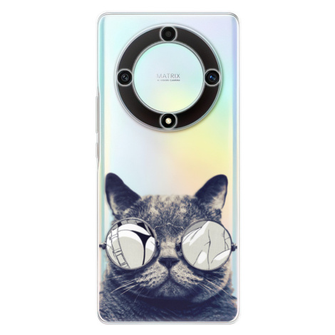 Odolné silikónové puzdro iSaprio - Crazy Cat 01 - Honor Magic5 Lite 5G