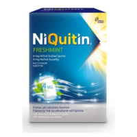 NIQUITIN Freshmint 4 mg liečivé žuvačky 100 ks