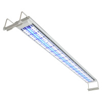 vidaXL Akváriová lampa LED 100-110 cm, hliník, IP67