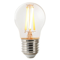 LED filament E27 G45 4,7W 600lm CCT, stmievateľná