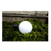 Záhradné solárne LED svietidlo Star Trading Globe Stick, ⌀ 20 cm