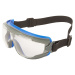 3M Panoramatické okuliare Goggle Gear 500, modrý rám, číre, od 50 ks