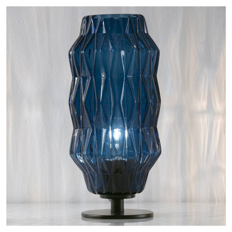 Origami stolová lampa, modrá Selene