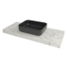 Doska pod umývadlo Naturel Dolce 83,5x8x50 cm mramor Carrara biela mat DO8050MCB