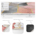Sivo-ružový prateľný koberec behúň 80x200 cm – Mila Home