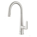 Drezová batéria Grohe Veletto s vyťahovacou spŕškou, 2 prúdy supersteel 30419DC0