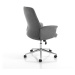 Sivá kancelárska stolička Tomasucci Dony, výška 110 cm