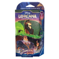 Ravensburger Disney Lorcana TCG: Shimmering Skies - Starter Deck - Emerald a Steel