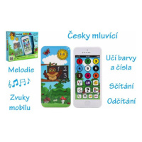 Detský telefón TEDDIES Múdra sova - česky hovoriaci