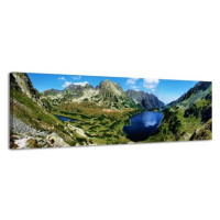 Obraz na plátne Panoráma, Pleso, 158x46cm