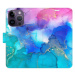 Flipové puzdro iSaprio - BluePink Paint - iPhone 14 Pro