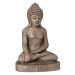 Blumfeldt Gautama, záhradná socha, 43 x 61 x 34 cm, fibreclay, hnedá