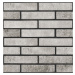 Obklad Multi Brick Tones grey 6x25 cm reliéfny BRTONESGR