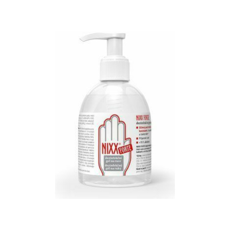 NIXX FORTE dezinfekčný gél na ruky s dávkovačom 250ml PET HEALTH CARE