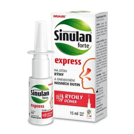 Walmark Sinulan forte express nosový sprej 15 ml