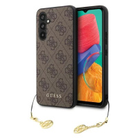 Kryt Guess GUHCS23FEGF4GBR S23 FE S711 brown hardcase 4G Charms Collection (GUHCS23FEGF4GBR)