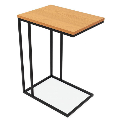 Odkladací stolík v dekore duba 50x35 cm Cesura – Unique Furniture