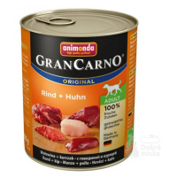 Animonda GRANCARNO cons. Hovädzie/kuracie mäso pre dospelých 800g + Množstevná zľava zľava 15%