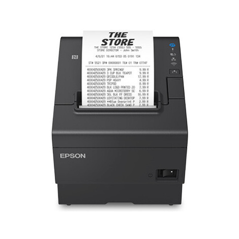 EPSON pokl. TM-T88VII, čierna, USB+serial+Ethernet