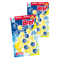 Bref Power Aktiv GIGA Pack Lemon WC Blok 4x50g