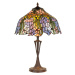 Stolná lampa KT1082+PBLM11 v štýle Tiffany