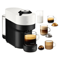 Kapsľový kávovar Krups Nespresso Vertuo Pop XN920110 bielý